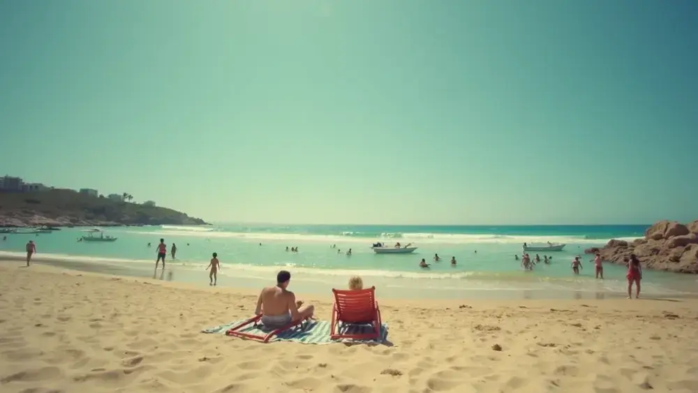 Como as cenas de praia de filmes famosos são feitas na prática