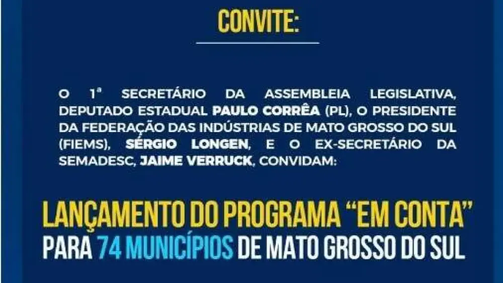 Evento da Fiems vira vitrine eleitoral antes da campanha