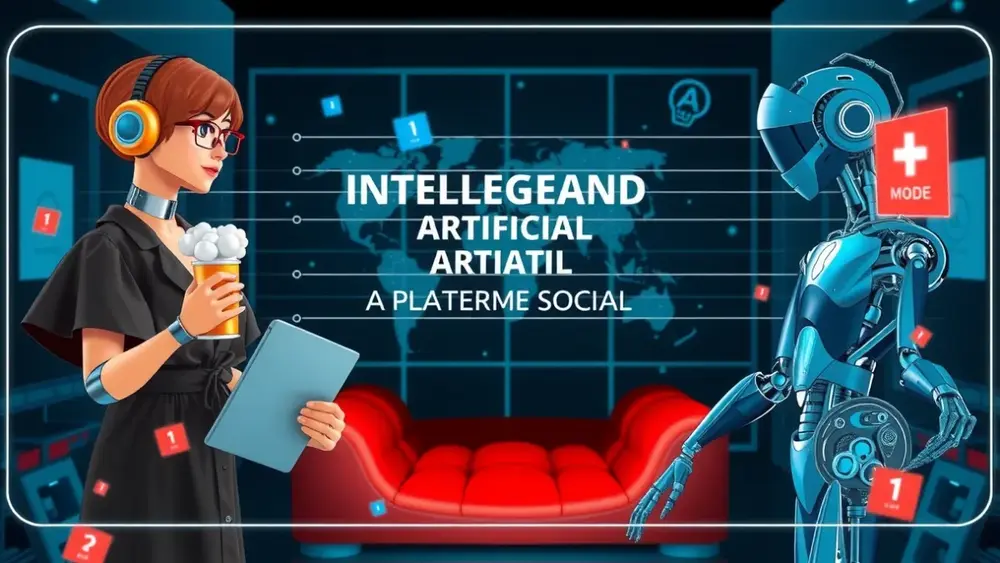 Inteligência artificial nas redes sociais: o que muda mesmo em 2026