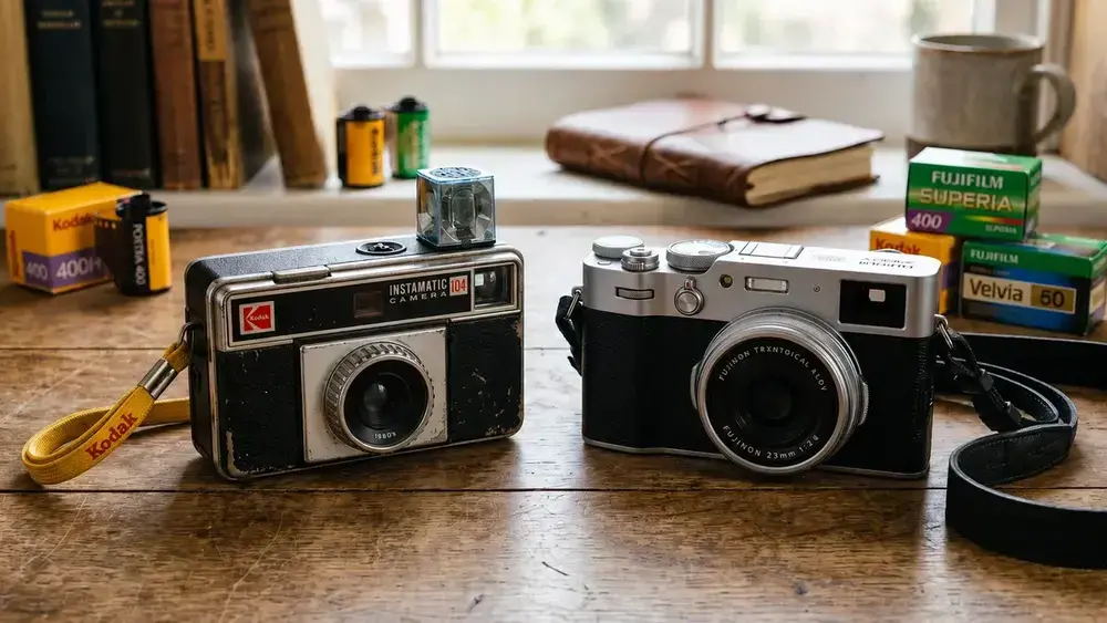 Kodak volta com câmeras retrô para rivalizar com Fujifilm