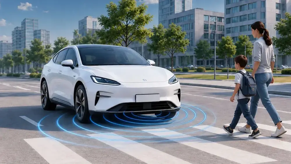 Por que carros elétricos emitem som em baixa velocidade?