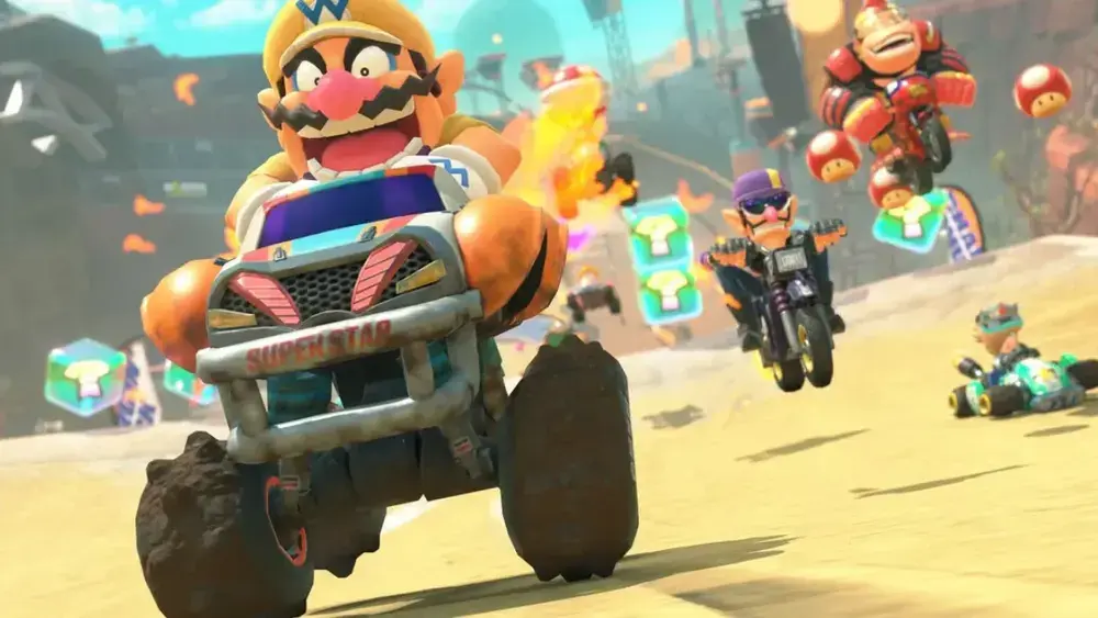 Switch 2 cai 34% em vendas, mas jogos batem recordes