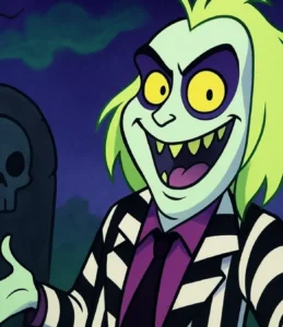 Beetlejuice Animado: O caos fantasmagórico de Tim Burton na TV!