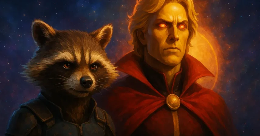 Guardiões Galáxia Vol 3 James Gunn Rocket origem Adam Warlock