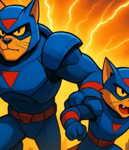 Swat Kats: Gatos pilotos e a ação eletrizante em MegaKat City