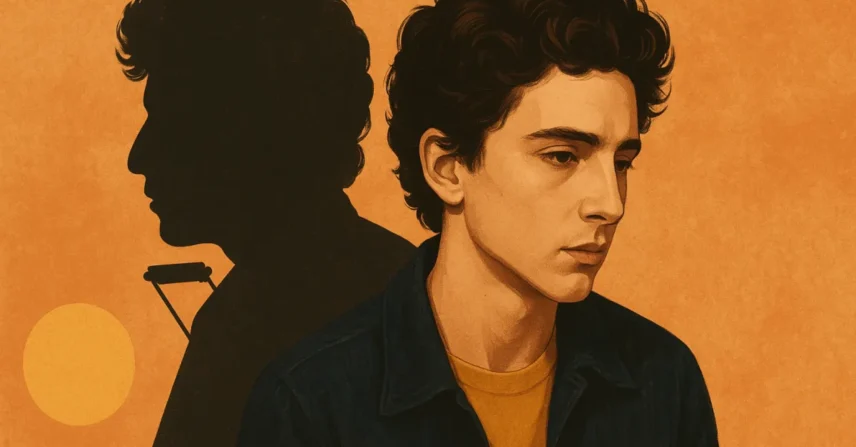 Timothée Chalamet: Como ele dominou a arte de Bob Dylan?