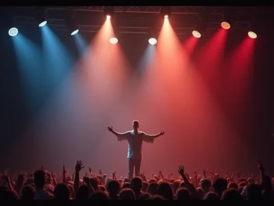 Como os filmes de shows ao vivo são gravados e produzidos